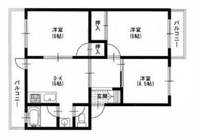 物件の間取り画像