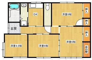 物件の間取り画像