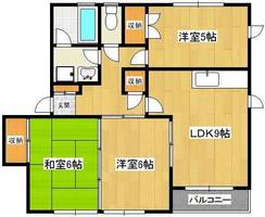 コーポひえだ 1202の間取り