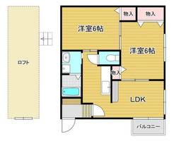 物件の間取り画像
