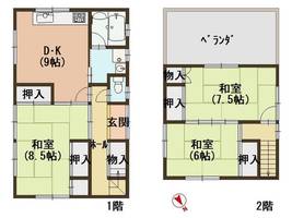 物件の間取り画像