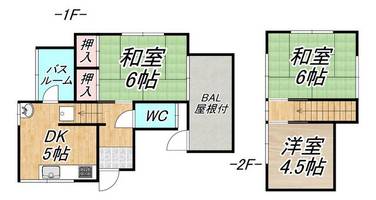 物件の間取り画像