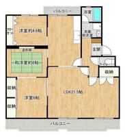 物件の間取り画像