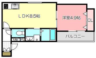 物件の間取り画像