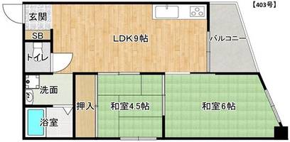 物件の間取り画像