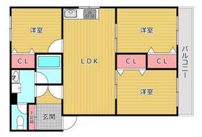 物件の間取り画像