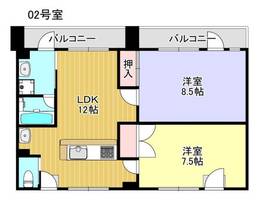 物件の間取り画像