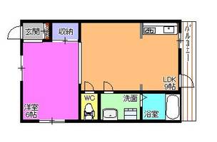 物件の間取り画像