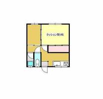 福岡県北九州市小倉南区葛原元町1丁目(アパート)の賃貸物件の間取り