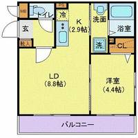 物件の間取り画像