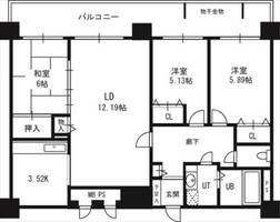 物件の間取り画像