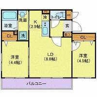 物件の間取り画像