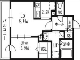 物件の間取り画像