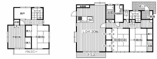 物件の間取り画像