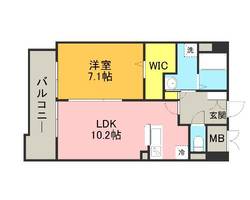 物件の間取り画像