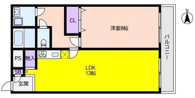 物件の間取り画像