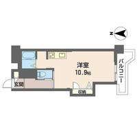 大阪府大阪市北区大淀中1丁目(マンション)の賃貸物件の間取り