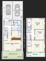 愛知県名古屋市南区堤町4丁目(一戸建)の賃貸物件の間取り