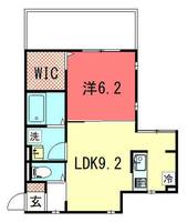 サウスガーデン101の間取り