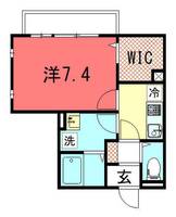 サウスガーデン202の間取り