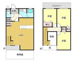 大阪府箕面市桜5丁目(マンション)の賃貸物件の間取り