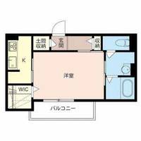 大阪府大阪市東淀川区東中島5丁目(マンション)の賃貸物件の間取り