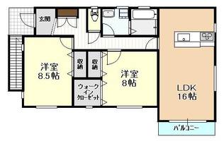 物件の間取り画像