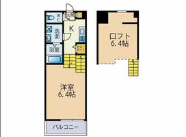 Acero箱崎の間取り
