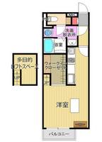 ミランダフロレゾン花見の里203の間取り