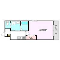 リアコート高井田中央WESTの間取り