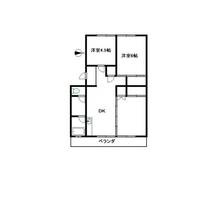 グリーンハイツよしだの間取り