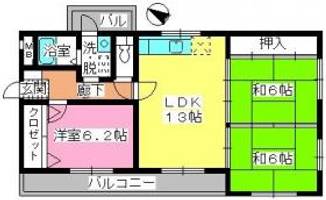 物件の間取り画像