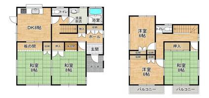 物件の間取り画像