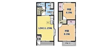 物件の間取り画像
