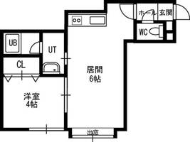 物件の間取り画像
