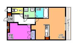物件の間取り画像
