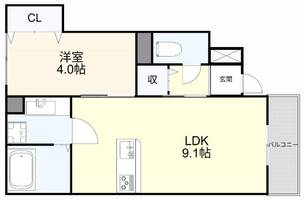 物件の間取り画像