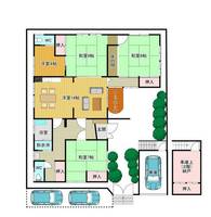 福岡県北九州市小倉南区若園4丁目(一戸建)の賃貸物件の間取り