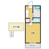 福岡県北九州市小倉南区富士見1丁目(アパート)の賃貸物件の間取り