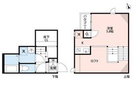 CB箱崎東ミッレの間取り