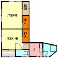 福岡県直方市新知町(一戸建)の賃貸物件の間取り