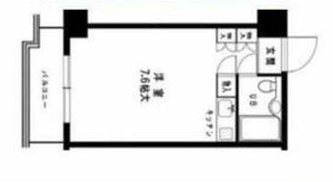 大阪府大阪市東淀川区東中島1丁目(マンション)の賃貸物件の間取り