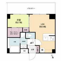 セレニテ兵庫エクラ0810の間取り