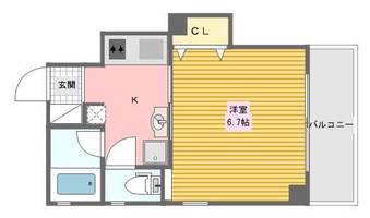スミエール弐番館301の間取り