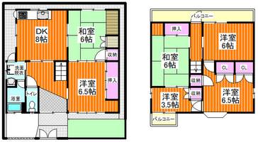 物件の間取り画像