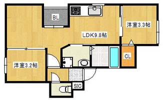 物件の間取り画像