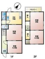 兵庫県加古川市加古川町河原(一戸建)の賃貸物件の間取り