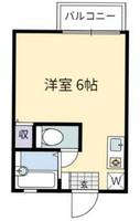 ドーミ東光寺201の間取り