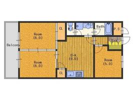 物件の間取り画像