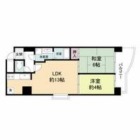 パラシオ西洞院0401の間取り